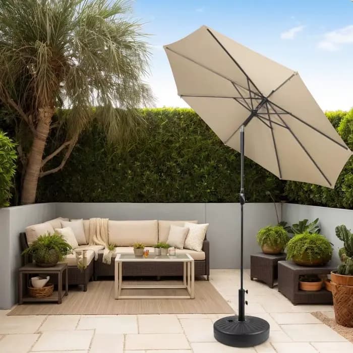 Base lestée pour mobilier d'extérieur 44BLS, support d'ancre réglable Anti-vent, rechargeable au sab