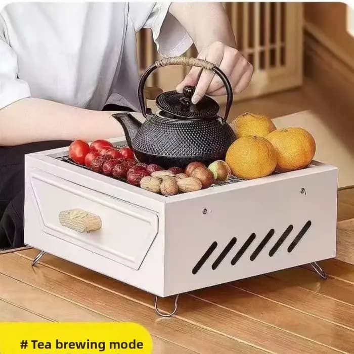 Camping cour Barbecue Grill extérieur Portable charbon de bois