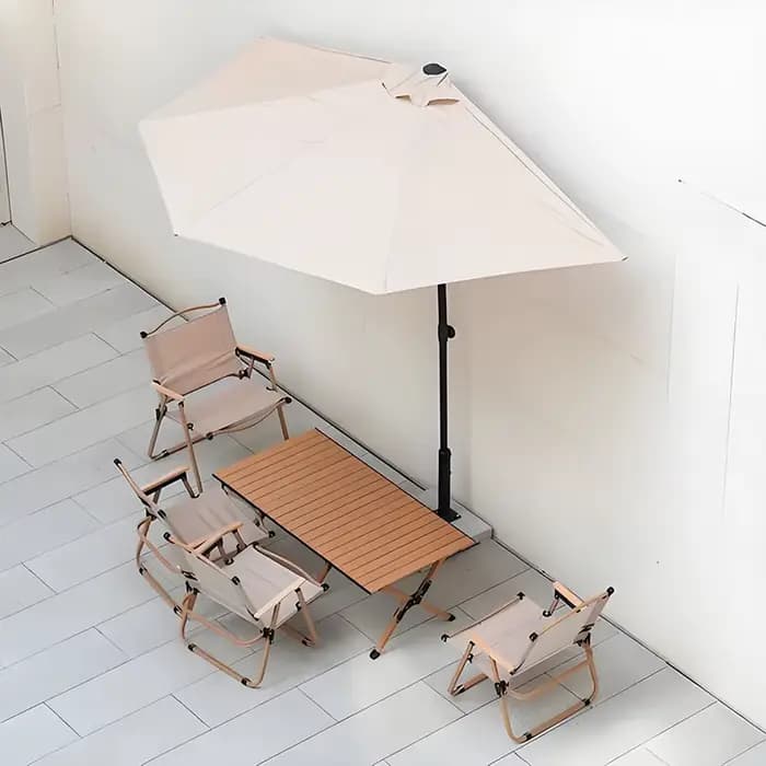 Demi Parasol en tissu remplaçable