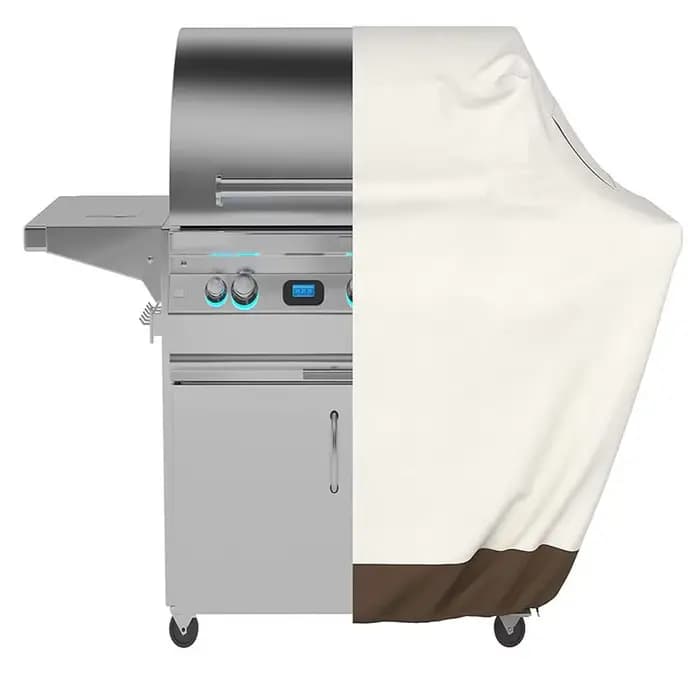 Hotte de Barbecue à gaz extérieure 210D grande BBQ Beige