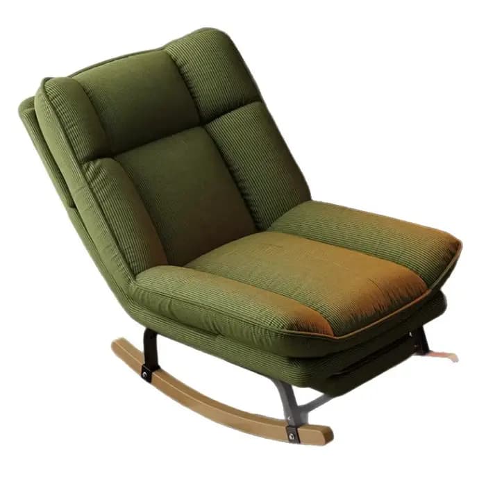 Fauteuil à bascule décontracté rétro pour balcon