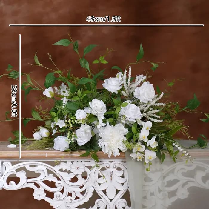 H8624 centre de Table de Banquet de mariage Floral pour Sculpture décoration